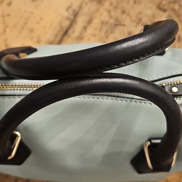 KATE SPADE Catherine Street Pippa Dusty Mint Satchel Coastal Purse Preppy Chic - Picture 7 of 11